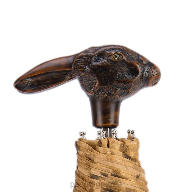 ομπρέλα | PASOTTI 257 1409-61 113 - animalier πτυσσόμενη ομπρέλα με λαβή κουνελιού 2N6B8612 γυναίκες